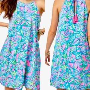 Lilly Pulitzer Margot Pelican Pink Off the Scales  Dress size S
NWOT